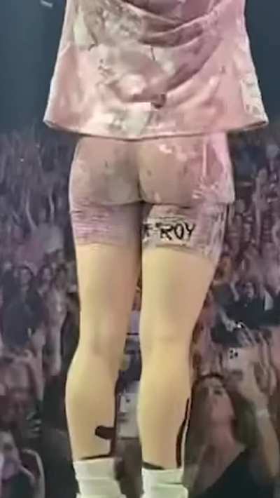 Her thighs and ass
