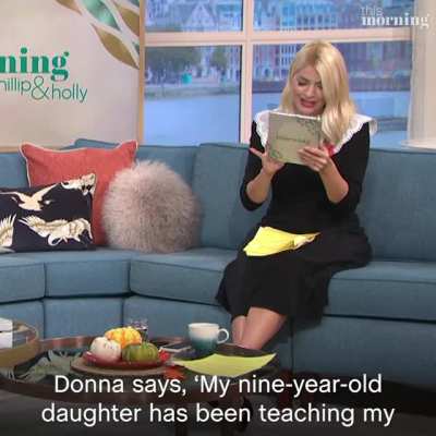 Nothing like a good bit of children's drawing content on morning TV