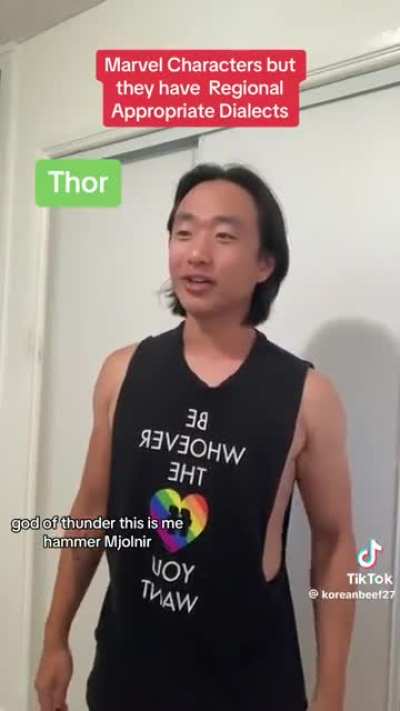 Marvel if the accents were accurate