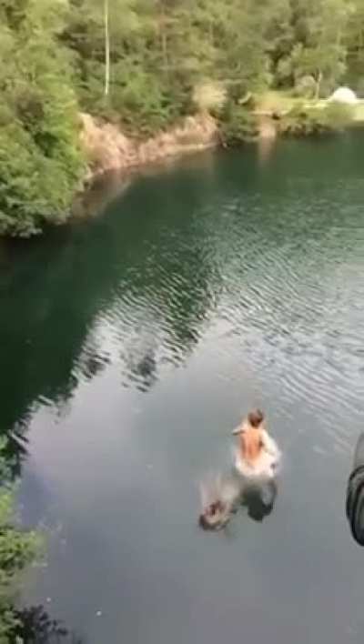 EXTREME CLIFF JUMPING