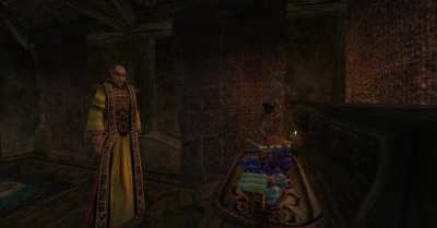 Tiny Fargoth dancing in various places