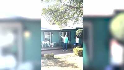 Another angle of stepdad shooting dad in custody argument over a kid
