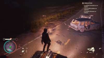 BOUNTY PACK TIP: If You Have A Challenge Of Killing X Enemy With Y Weapon, You Can Hurt The X Enemy With Y Weapon And Then Kill It With Vehicle Spikes To Count Toward The Challenge. Usefull For Challenges Like Kill Ferals With Explosives.