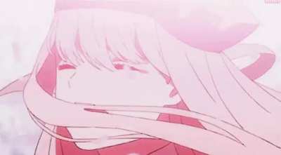 Daily ZeroTwo to hopefully warm your day up…😕🖤<wbr>💕