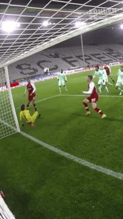 Insane goalkeeper