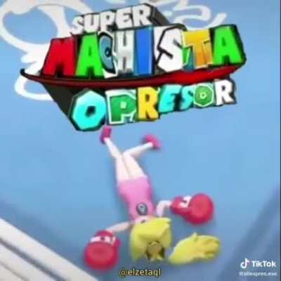 mario no respetando mujeres es mi súper héroe favorito