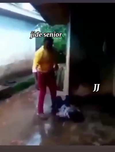 Jide senior after a long and stressful day of work coming home to exited and full of energy JJ and Deji😂❤️‍🩹