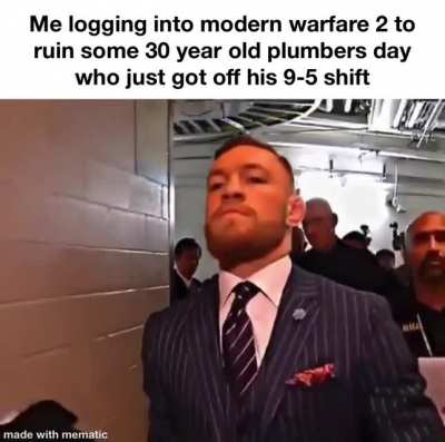 Why so sweaty bruh?
