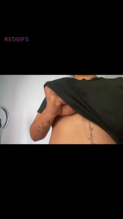 I will always tease you before we do it 
