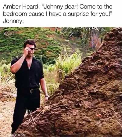 Not the surprise he was hoping for...