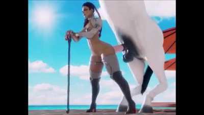 Loba Getting Loosened Up (Apex Legends) (BakenPies?)