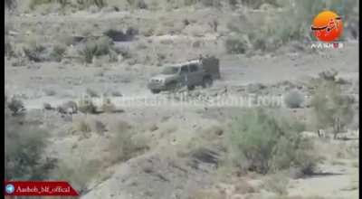 Recent Balochistan Liberation Front video shows roadside IED attack against a Pakistani military truck.