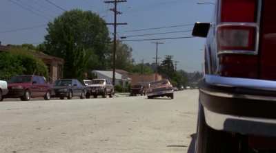 Homie in the low-rider has solid Lamar Davis vibes, clearly he was inspired by this classic piece from this iconic movie. Circa 1996