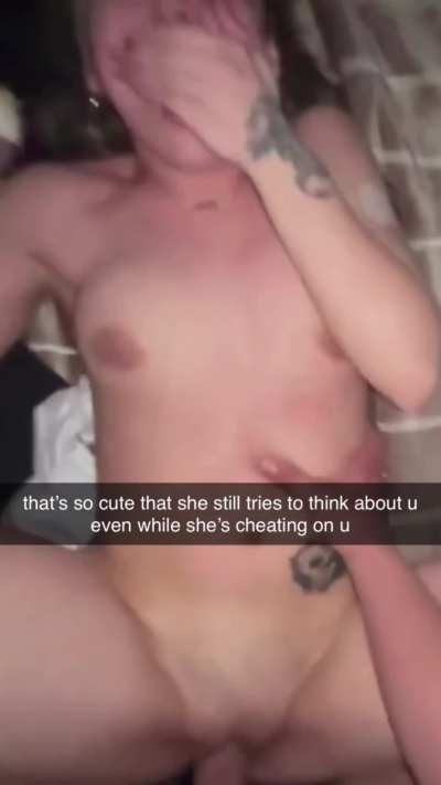 Your girl wants to cuddle you while she’s getting fucked! So cute!