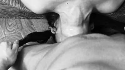 Petite throatfuck