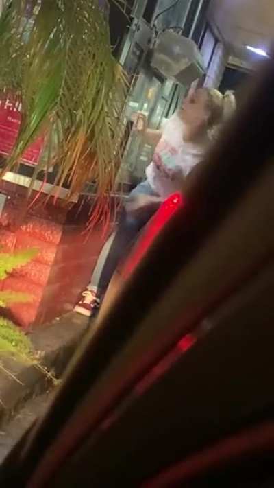 Drive thru gets wild late at night