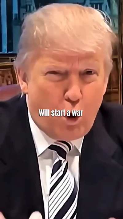 Attacks Iran.