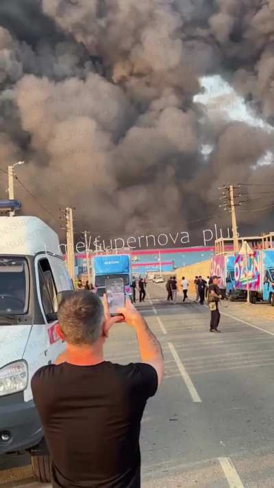 Ozon logistics hub in Tyube, Dagestan, russia (24.08.26)